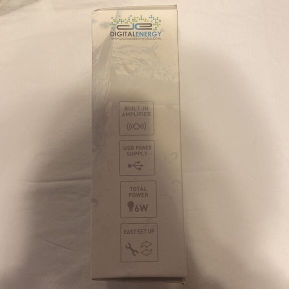 Digital Energy Desktop Dancing Water Speakers New in Box NWT - Picture 9 of 9